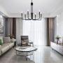 NILOAH 6-Light Chandelier Light Fixture - Black Metal Lighting Fixtures Ceiling Chandelier, Modern Home Industrial Style Pendant Light Fixture, for Dining Room Living Room