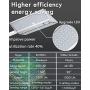 KUTON Solar Lights, Motion Sensor Outdoor Light, 1500LM Solar Outdoor Wall Light, LED Solar Powered Outdoor Light IP65, Aluminum Security Motion Light w/6 Modes for Garage, Parking Lot, Patio, Porch