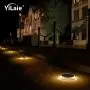 Solar Deck Lights Outdoor Waterproof, Garden Driveway Walkway Pathway Ground Step Dock Lights Solar Powered, LED Solar Lighting for Backyard Patio Lawn, auto ON/Off - Warm White(4 Pack). Solar Deck Lights Outdoor Waterproof, Garden Driveway Walkway Pathway Ground Step Dock Lights Solar Powered, LED Solar Lighting for Backyard Patio Lawn, auto ON/Off - Warm White(4 Pack).