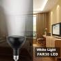 PAR30 LED Spot Light Bulbs,Long Neck E26 Base Led Outdoor Bulb,36W=350W Equivalent 4000k Nature White Indoor Flood Tracking Light for Living Room Supermarket Museum by Mingfuxin