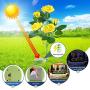 Solar Garden Lights Outdoor - Upgraded Realistic LED Solar Powered Rose Lights Flower Stake, Waterproof Solar Decorative Lights for Patio Pathway Courtyard Garden Lawn (Yellow)