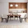 CHYING Modern Pendant Light, Wood Pattern Lantern Lighting Contemporary Metal Dome Ceiling Lights Fixture 47.25 inch Adjustable Height for Barn Dining Room Kitchen Island Living Room Bedroom
