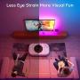 Govee TV Backlight 9.8ft RGB Strip Light, Non-Waterproof TV Bias Lighting Kit with Remote Controller,Monitor Lighting Kit for HDTV Desktop PC,USB Powered
