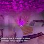 Galaxy Projector BSYUN 2nd Version 3 in 1 Sound Activated Night Lights Projector with Remote Control for Bedroom Room Ceiling Décor Gift for Kids Adults (White)