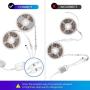 Sunity LED Strip Lights 32.8ft for Bedroom, with 8.2ft Long Power Cord, 44 Keys Remote Control, and 300 Bright 5050 RGB LEDs for DIY House/Kitchen/Ceiling/Bedroom Decoration