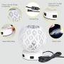 Lifeholder Table Lamp, 3 Way Dimmable Bedside Lamp with Dual USB Ports, Modern Globe USB Lamp Include Edison Bulb, Decorative Touch Lamps for Bedroom,Living Room,Office (White) Lifeholder Table Lamp, 3 Way Dimmable Bedside Lamp with Dual USB Ports, Modern Globe USB Lamp Include Edison Bulb, Decorative Touch Lamps for Bedroom,Living Room,Office (White)