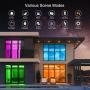 Govee RGBIC LED Strip Lights, Color Changing LED Lights with App Control, 44 Scene Modes, Music Mode, Easy Installation Light Strip for Bedroom, Kitchen, Party, Living Room