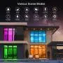 Govee RGBIC LED Strip Lights, Color Changing LED Lights with App Control, 44 Scene Modes, Music Mode, Easy Installation Light Strip for Bedroom, Kitchen, Party, Living Room