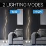 JONATHAN Y JYL7008A Cairo 63.75'' LED Integrated Floor Lamp Modern,Contemporary for Bedrooms, Living Room, Office, Reading, Chrome