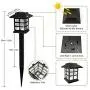 Otdair Solar Path Lights Outdoor - Waterproof LED Solar Pathway Lights Outdoor for Yard, Garden, Path, Landscape, Patio, Walkway, 12 Pack