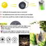 AicooFest Solar Lights Outdoor Garden Solar Lanterns Hanging Waterproof Sunflower Light for Patio Pathway Decorative Warm White with Shepherd Hook