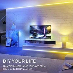 LED Strip Lights, HitLights 32.8ft RGB LED Light Strips Kit 5050 LED Tape Light, Color Changing LED Strip Lights with Wireless Remote and 12V UL Adapter for TV Gaming Room Bedroom Home Tiktok