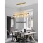 CROSSIO Modern Firework Crystal Chandelier, Dandelion LED Ceiling Light, Gold Stainless Steel 12 Lights Pendant Lighting Fixtures Chandeliers for Kitchen Dining Room Bedroom (36'' Dandelion Chandelier)