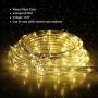 Buyagn 60Ft LED Rope Light, Cuttable & Connectable LED Strip Lights Outdoor Waterproof Decorative Lighting for Indoor/Outdoor,Eaves,Backyards Garden,Party and Christmas Decorations(Warm White) Buyagn 60Ft LED Rope Light, Cuttable & Connectable LED Strip Lights Outdoor Waterproof Decorative Lighting for Indoor/Outdoor,Eaves,Backyards Garden,Party and Christmas Decorations(Warm White)