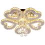 LED Crystal Chandelier Modern Ceiling Light 5-Heart Shape Chandelier Lighting Fixture Flush Mount Pendant Light for Bedroom Living Room Hobby Hallway,Warm White LED Crystal Chandelier Modern Ceiling Light 5-Heart Shape Chandelier Lighting Fixture Flush Mount Pendant Light for Bedroom Living Room Hobby Hallway,Warm White