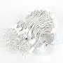 Holiday Essentials 100 Count Ultra-Brite Clear White Lights with White Wire - Indoor / Outdoor Use - UL Listed