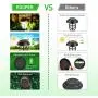 Solar Pathway Lights Outdoor, KOOPER Solar Lights Outdoor, 6 Pack Metal IP65 Waterproof Bright LED Solar Lights for Walkway Garden Yard Patio Decoration, White Light Solar Pathway Lights Outdoor, KOOPER Solar Lights Outdoor, 6 Pack Metal IP65 Waterproof Bright LED Solar Lights for Walkway Garden Yard Patio Decoration, White Light