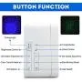 Star Projector,Delicacy 3 in 1 Galaxy Projector Starry Night Light with 14 Lighting Modes,Voice Control Rotating LED Ocean Wave Projector for Home Theatre/Kids Adults Bedroom Decoration