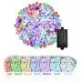 Vanthylit Curtain String Light 300 LED Multi-Colored Hanging Fairy Curtain Lights for Bedroom Living Room Wall Party Xmas Backdrop