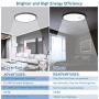 15.8Inch Black Dimmable LED Ceiling Light Flush Mount 24W 3000K-4000K-5000K Selectable - Ultra Thin Modern LED Surface Mount Ceiling Light for Kitchen Dining Room Bedroom, ETL FCC Listed, 1 Pack 15.8Inch Black Dimmable LED Ceiling Light Flush Mount 24W 3000K-4000K-5000K Selectable - Ultra Thin Modern LED Surface Mount Ceiling Light for Kitchen Dining Room Bedroom, ETL FCC Listed, 1 Pack