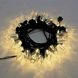 Philips 50ct LED C9 Smooth Christmas Lights, Warm White