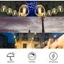 Outdoor Lights Patio 25FT, String LED Lights Waterproof with 25+1pcs Spare G40 Balcony Lights Bulbs Shatterproof for Backyard Porch Wedding Cafe, Hanging Lights for Birthday BBQ Party