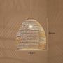 Essenc Rattan Lamp Pendant Light Vintage Hanging Lamp Shades E27 Living Room Dining Room Home Decor Cafe Restaurant Hanglamp