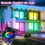 Led Strip Light Bluetooth ,WEILY 32.8ft 10M Waterproof 5050 LED RGB Led Lights Strip