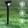 Solar Lights Outdoor,Solar Pathway Lights ,Solar Landscap Lights with Motion Sensor, Wireless Solar Landscape Spotlights，Solar Powered LED Lights for Yard/Patio/Garden/Walkway/Driveway-2Pack