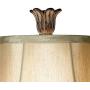 Traditional Table Lamp Urn Two Tone Bronze Off White Bell Shade for Living Room Family Bedroom Bedside Nightstand - Regency Hill Traditional Table Lamp Urn Two Tone Bronze Off White Bell Shade for Living Room Family Bedroom Bedside Nightstand - Regency Hill