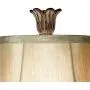Traditional Table Lamp Urn Two Tone Bronze Off White Bell Shade for Living Room Family Bedroom Bedside Nightstand - Regency Hill