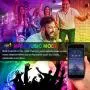 Bluetooth Led Strip Lights 32.8ft Color Changing RGB Light Strips Music Sync, 300 LEDs SMD 5050 APP Controlled Neon Strip Light for Bedroom TV Gaming Room Party