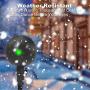 Christmas Lights Projector Laser Light Xmas Spotlight Projectors Waterproof Outdoor Landscape Spotlights for Holiday Halloween Yard Decorations