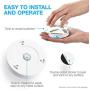 Motion Sensor Light, Closet Light, Wall Light, Stick Anywhere with No Tools, Battery Operated Lights, LED Night Lights, Perfect for Staircase, Hallway, Bathroom, Bedroom, Kitchen, Cabinet (3 Pack)