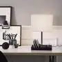 USB Table Lamp, Briever Multi-Functional Desk Lamp with 3 USB Charging Ports and Phone Charge Dock, Black Wood Charging Station and Organizer, Perfect Light for Bedroom,Guest Room,Living Room,Office USB Table Lamp, Briever Multi-Functional Desk Lamp with 3 USB Charging Ports and Phone Charge Dock, Black Wood Charging Station and Organizer, Perfect Light for Bedroom,Guest Room,Living Room,Office