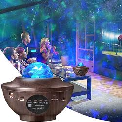 Galaxy Projector,Amouhom Starlight Projector for Kids Baby Led Night Light Star Projector with Bluetooth Speaker for Bedroom Decor Music Ocean Wave Projector Gift for Girl boy Bedroom Living Ceiling