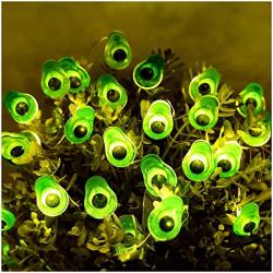 Avocado LED String Lights 10ft 30 LEDs Party Lights Battery Operated Copper Wire Night Light Fruit Outdoor String Light Waterproof Indoor Bedroom Children Girls Room Wall Décor Party Decorations