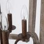 KSANA Farmhouse Chandelier, 5-Light Wood Drum Lantern Pendant Chandeliers for Dining Room, Bedroom, Kitchen Island, Foyer and Living Room KSANA Farmhouse Chandelier, 5-Light Wood Drum Lantern Pendant Chandeliers for Dining Room, Bedroom, Kitchen Island, Foyer and Living Room