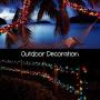 JMEXSUSS Christmas String Lights Multicolor, 183ft 500 LED Green Wire Waterproof Fairy String Lights with 8 Lighting Modes, LED Lights Christmas Decorations Clearance (250 LED Light Bulbs x 2)