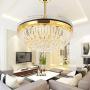 YEELED Light 42'' Remote Control Crystal Ceiling Fans with 3 Changing Light and 4 Retractable Blades Ceiling Fan Chandelier for Living Room Bedroom Dining Room Light Kits Reversible Ceiling Fans with Lights(Gold) YEELED Light 42'' Remote Control Crystal Ceiling Fans with 3 Changing Light and 4 Retractable Blades Ceiling Fan Chandelier for Living Room Bedroom Dining Room Light Kits Reversible Ceiling Fans with Lights(Gold)