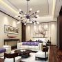 VINLUZ Sputnik Chandelier Oil Rubbed Bronze 18 Light Modern Pendant Lighting Rustic Dining Room Ceiling Light Fixtures UL Listed