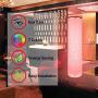 AMANEER Floor Lamp , Music Sync Color Changing Ambient Light ,RGB LED Night Lamps with Fabric Shade for Living Room Bedroom Play Room AMANEER Floor Lamp , Music Sync Color Changing Ambient Light ,RGB LED Night Lamps with Fabric Shade for Living Room Bedroom Play Room