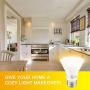 PAR20 LED Bulbs, Dimmable Light Bulb UL Listed, 7 Watt(60W Equivalent) Spotlight, E26 Base, 2700K Warm White Flood Light Bulbs for Living Room Kitchen Pantry Hotels Showroom, Indoor/Outdoor (6 Pack)