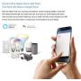 Feit Electric BR30/RGBW/CA/AG WiFi Changing and Dimmable, No Hub Required, Alexa or Google Assistant BR30 Smart LED Light Bulb, 65W, Multi-Color RGBW