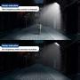 LANGY 90W Solar Powered Street Light Outdoor,180 LED 10000 Lumen W/Light Control, Sensitive PIR Motion Sensor, Dusk to Dawn Security Led Flood Light for Square,Yard, Garden,Basketball Court