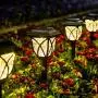 GIGALUMI Solar Pathway Lights Outdoor, 6 Pack LED Solar Landscape Lights, Waterproof Solar Powered Pathway Lights for Yard, Patio, Landscape, Walkway (Warm White) GIGALUMI Solar Pathway Lights Outdoor, 6 Pack LED Solar Landscape Lights, Waterproof Solar Powered Pathway Lights for Yard, Patio, Landscape, Walkway (Warm White)