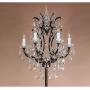 zytyeu American Country Iron Crystal Floor Lamp Retro Living Room Bedroom Dining European Style Luxury Floor Lamp zytyeu American Country Iron Crystal Floor Lamp Retro Living Room Bedroom Dining European Style Luxury Floor Lamp