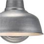 Rustic Farmhouse Outdoor Wall Light Fixture Urban Barn Galvanized 11 1/4'' Sconce for House Deck Porch Patio - John Timberland