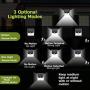 Solar Lights Outdoor[40 LED & 3 Working Modes], Towkka Wireless IP65 Waterproof Solar Lights with 300° Lighting Angle, Security Solar Motion Sensor Lights for Fence Front Door Yard Patio Garden(8pack)