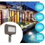 Westgate Lighting LED Flood Light with Knuckle Mount - Security Floodlight Fixture for Outdoor Yard Landscape Garden Lights - Safety Floodlights - UL Listed (15 Watt 3000K Warm White)